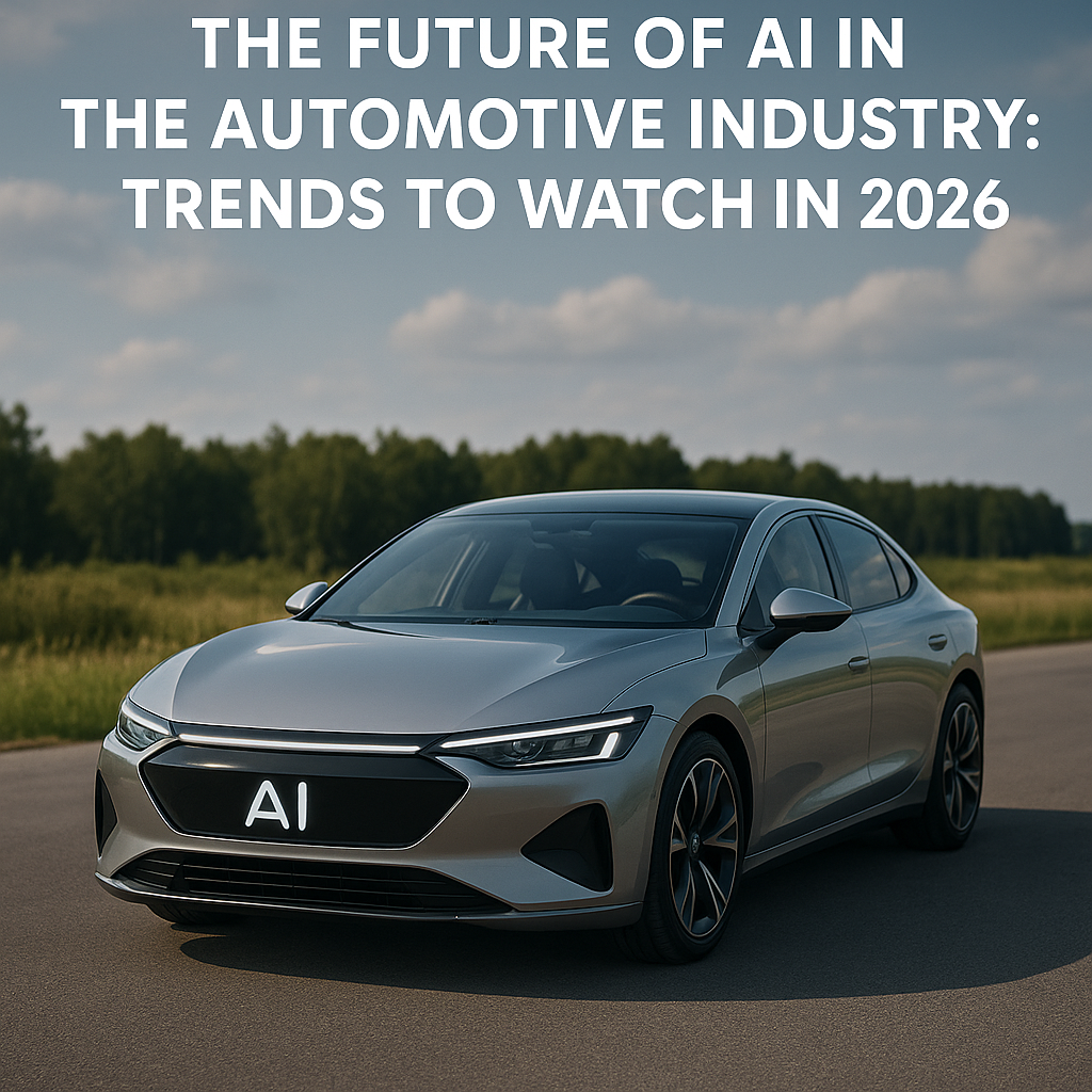 The Future of AI in the Automotive Industry, Trends to Watch in 2026