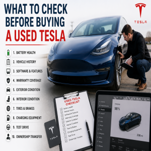 What to Check Before Buying a Used Tesla