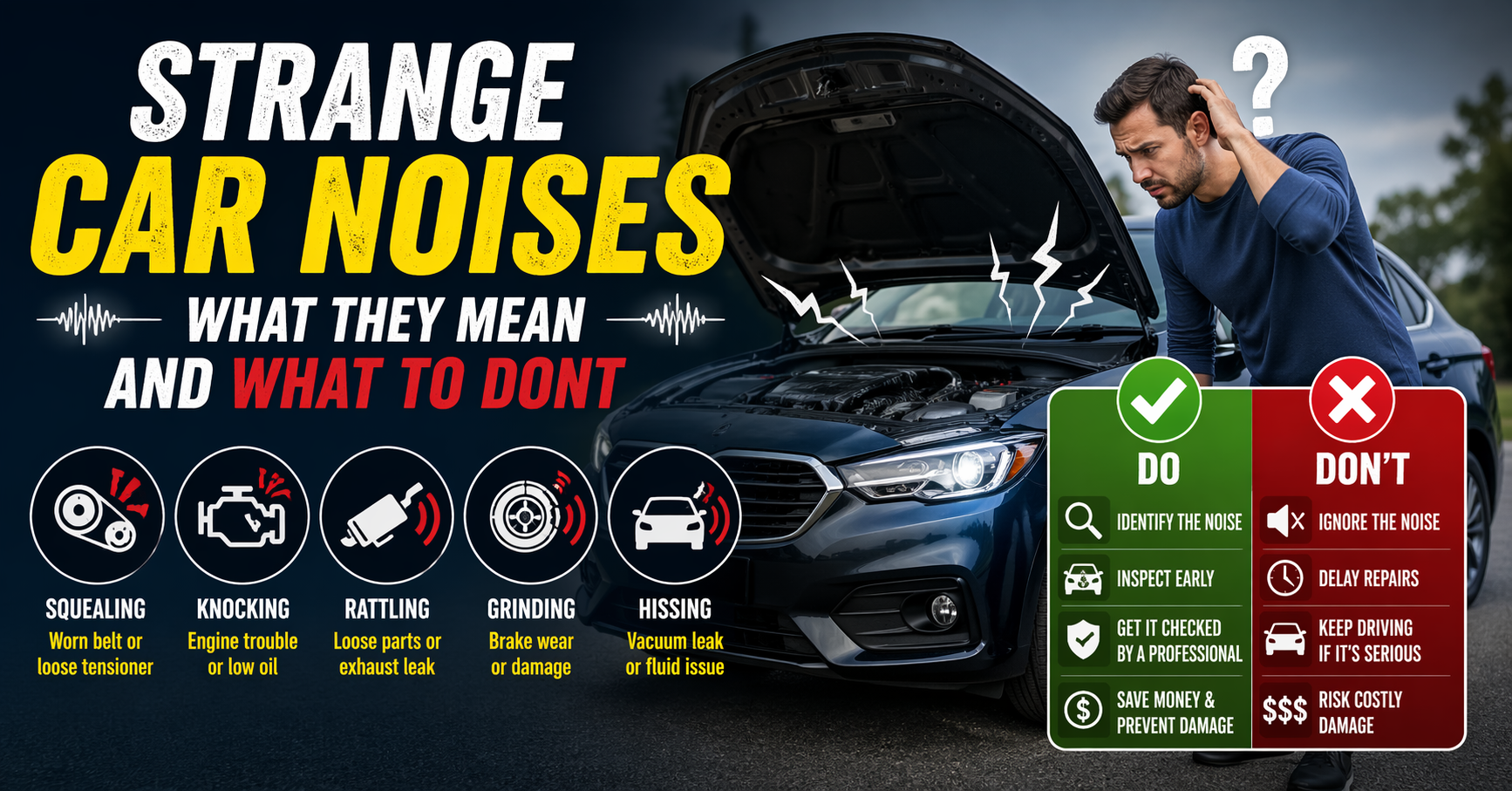 Strange Car Noises What They Mean and What to Do