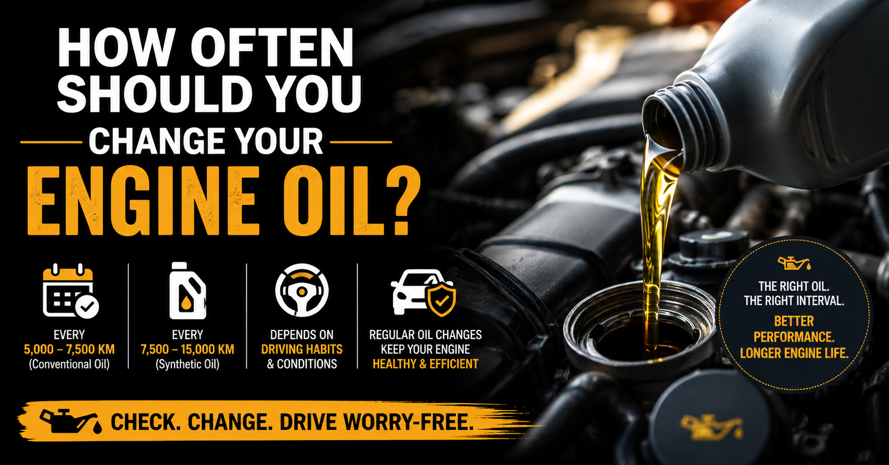 How Often Should You Change Your Engine Oil