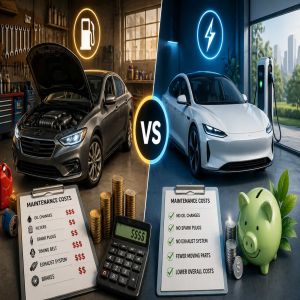Gas vs Electric Cars Maintenance Cost Comparison