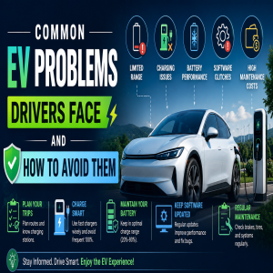 Common EV Problems Drivers Face and How to Avoid Them