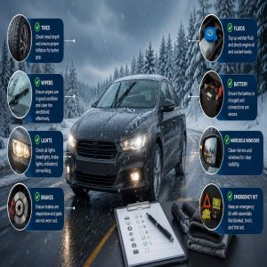 Essential Safety Checks Before Driving in Snow or Rain