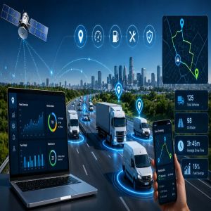 How GPS and Vehicle Analytics Improve Fleet Efficiency