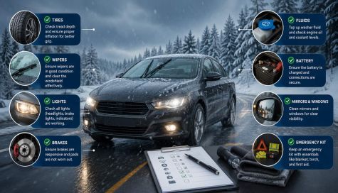 Essential Safety Checks Before Driving in Snow or Rain